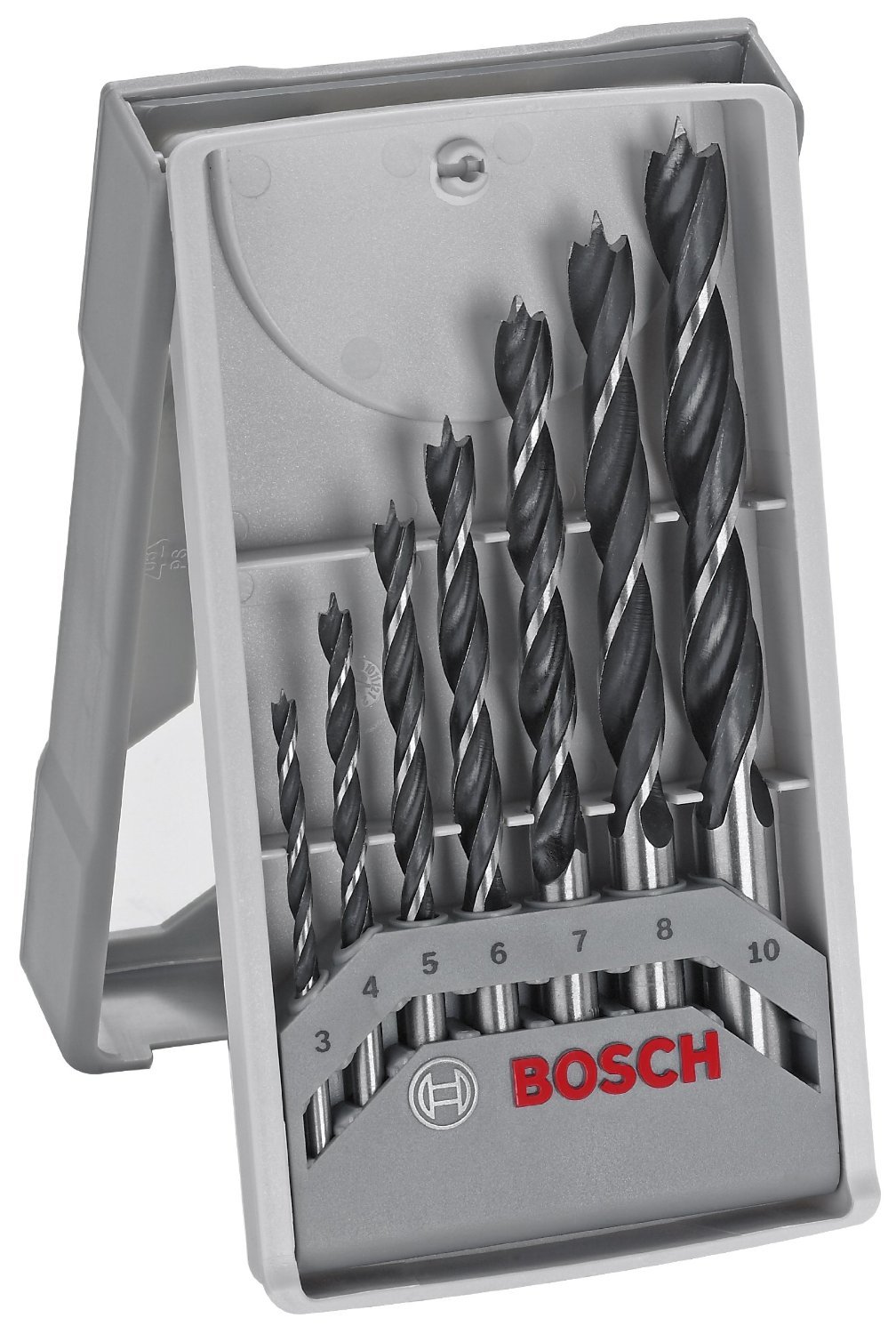 Bộ 7 cây mũi khoan gỗ Bosch 2607017034 3-10mm (Xám)