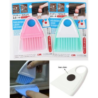 Bộ Chổi Xẻng Quét Bụi Có Nam Châm Mini KM-1170 (Xanh Dương) July 2018 - 2 Bộ chổi xẻng quét bụi có nam châm mini KM-1170 (Xanh dương) - 2