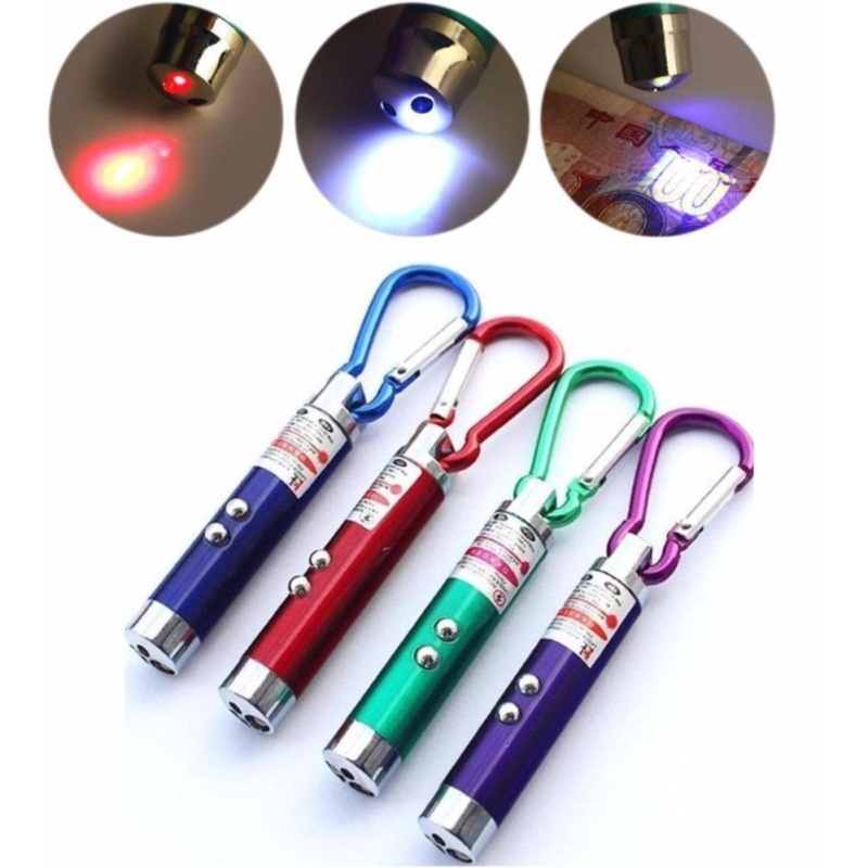 Bảng giá Mua Bộ đôi móc khóa đèn pin 3 trong 1 ( Led + Laser + Soi tiền giả)
tiện lợi