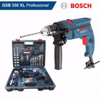 Bộ máy khoan động lực Bosch GSB 550 + 122 phụ kiện (SET XL)  
