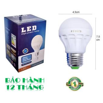 Bóng đèn LED 3W tiết kiệm điện sáng vàng ấm POSSON LB-E3G  