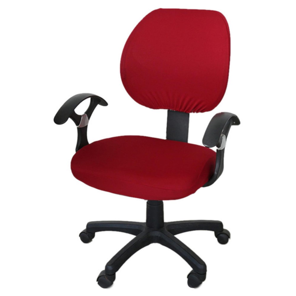Brand New Office Separated Chair Cover Swivel Chair Computer Armchair Protector Executive Task Slipcover Internet Bar Back Seat Cover