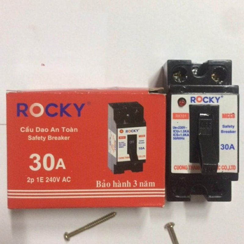Bảng giá CB Cầu Dao An Toàn ROCKY 30A