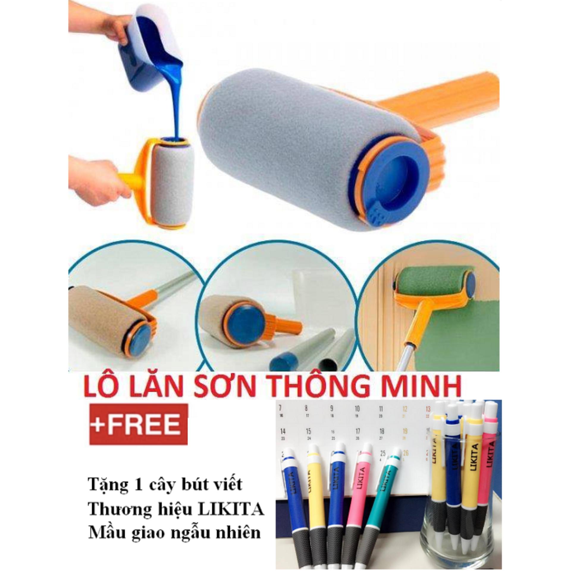 Chổi lăn sơn thông minh + Tặng 1 cây bút viết thương hiệu LIKITA