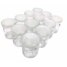 Combo 12 Hũ Thủy Tinh Làm Sữa Chua 100ml