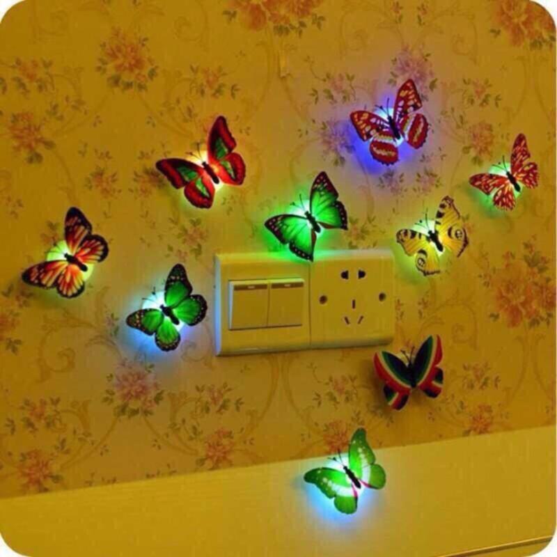 Bảng giá Combo 2 con bướm ngủ phát quang gắn tường ban đêm tiện ích