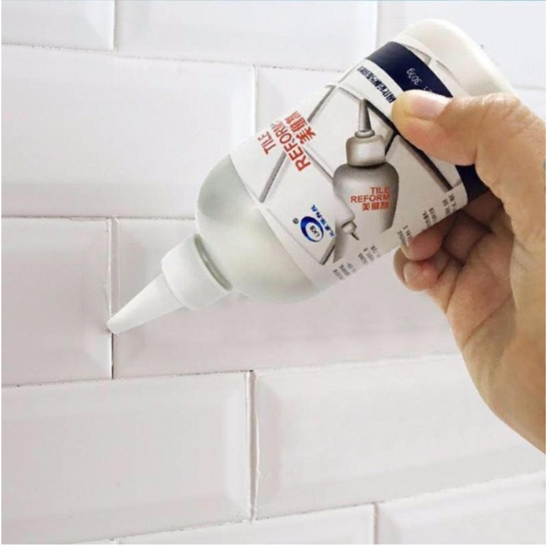 COMBO 2 Hộp sơn chỉ gạch đá hoa,nền nhà bếp nhà tắm giúp làm sạch nền nhà
