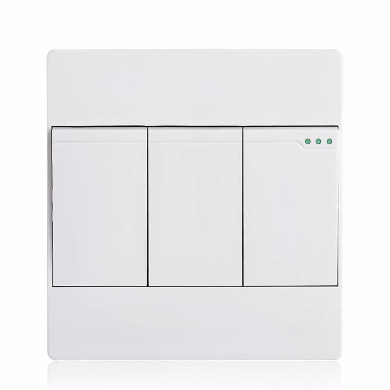 Bảng giá Công tắc ba 1 chiều mặt vuông cao cấp KLASS 86KB12-005 (màu trắng)