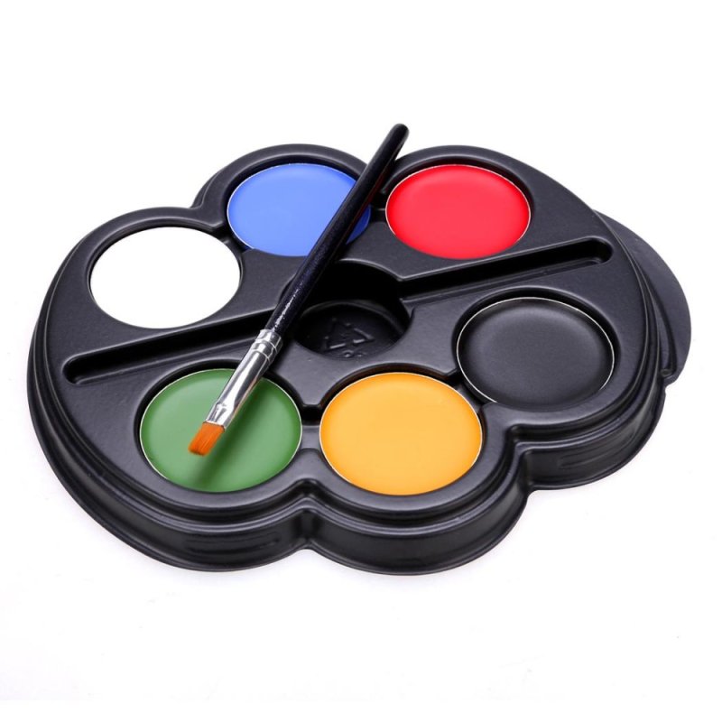 Mua Cyber Face Body Paint Makeup Painting Arts Kit Halloween 6
Colors(Type 1) - intl