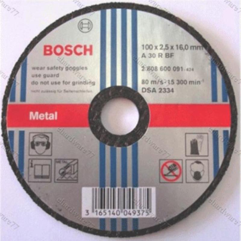 Đá cắt kim loại Bosch 100x1.2x16mm - 2608600266