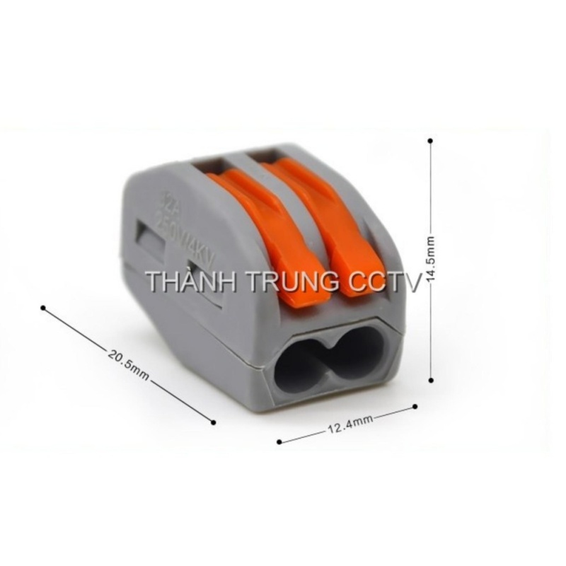 Bảng giá Mua Đầu nối nhanh dây điện PCT202 bộ 10 cái