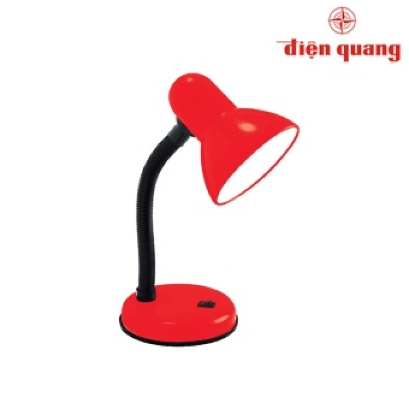 Bảng giá Đèn Bàn Chóa Sắt Điện Quang ĐQ DKL03 (Màu Đỏ Đen, Không Bóng)