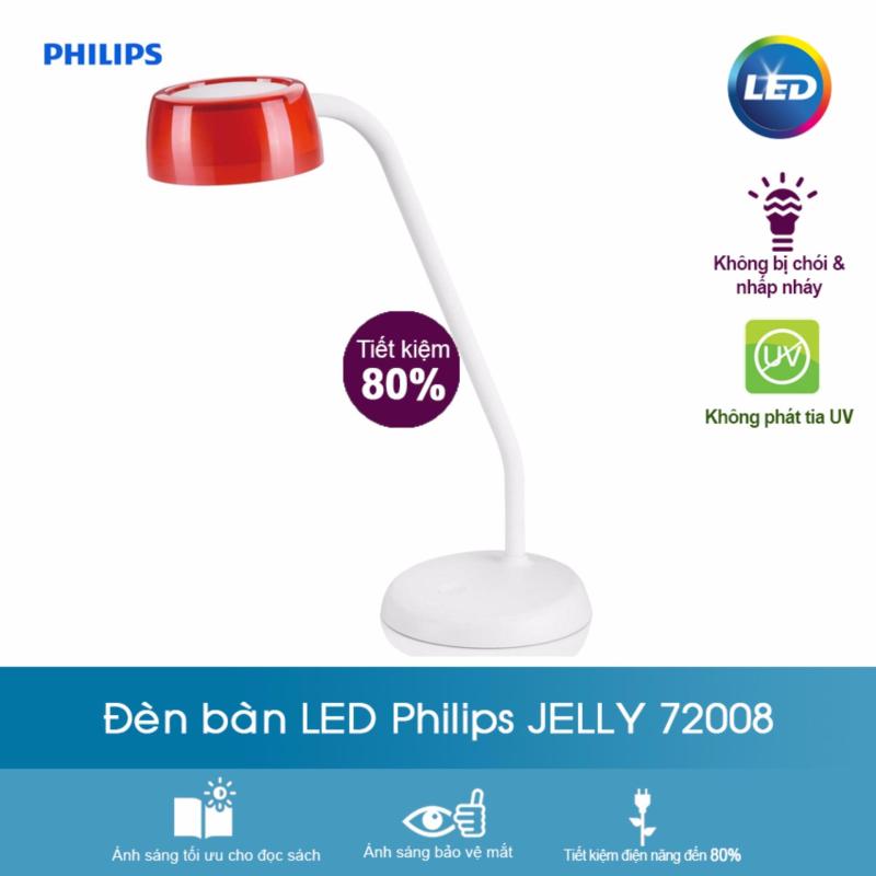 Bảng giá Mua Đèn bàn LED Philips JELLY 72008 1x3.6W (Đỏ)
