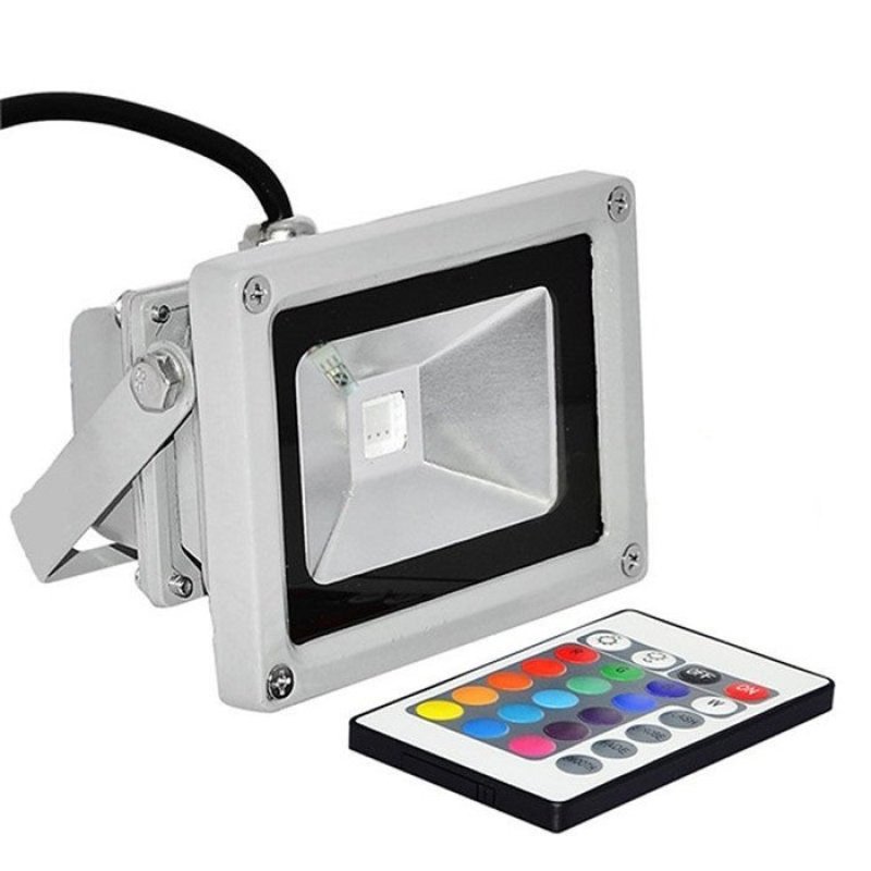 Bảng giá Mua Đèn pha Led RGB có điều khiển RINOS RN10WRGB