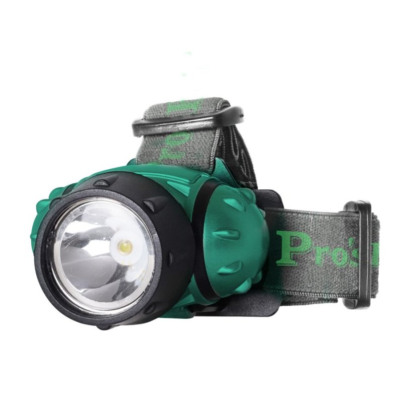 Bảng giá Mua Đèn pin đeo đầu Proskit FL-528 (Xanh phối đen)