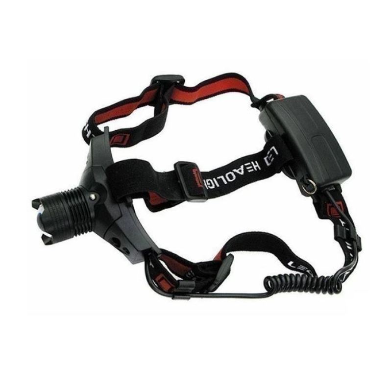 Bảng giá Đèn pin đeo trán đội đầu zoom cree led headlight (Đen)