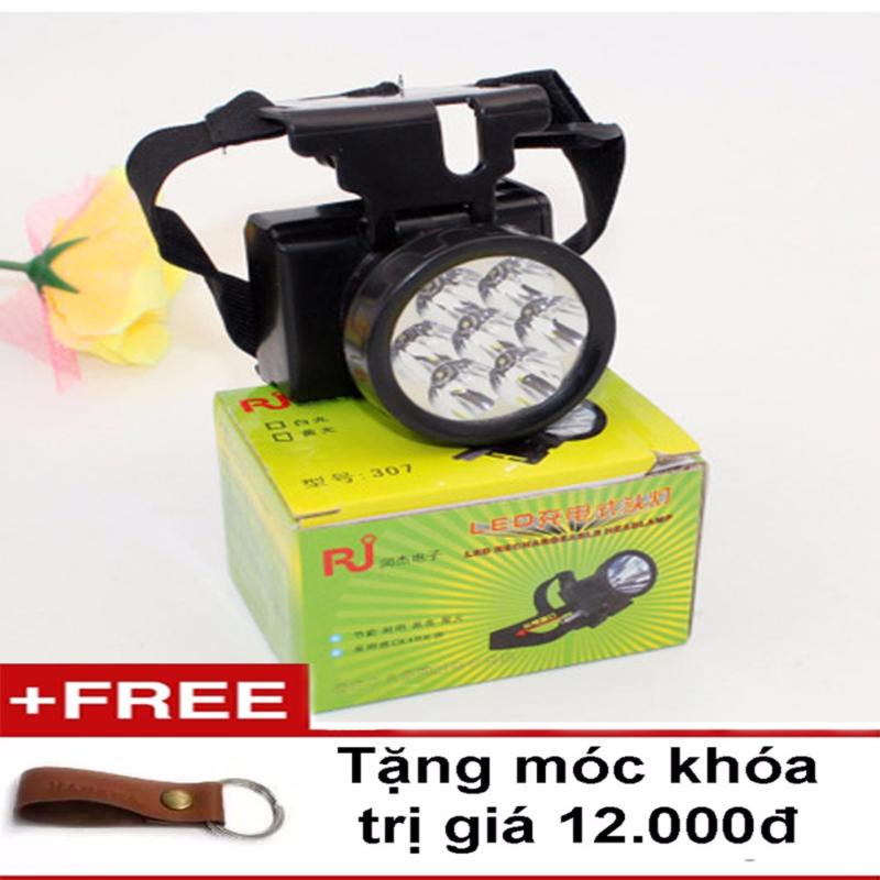 Bảng giá Mua Đèn pin Led siêu sáng đội đầu ( tặng móc khóa )