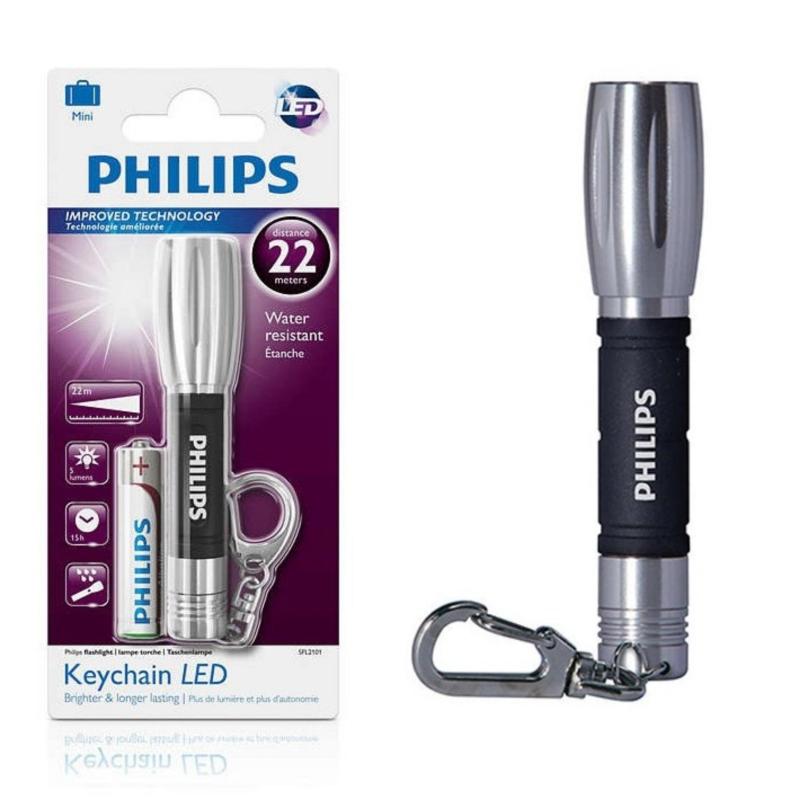 Bảng giá Mua Đèn Pin Philips SFL2101 LED Móc Khóa (Bạc)
