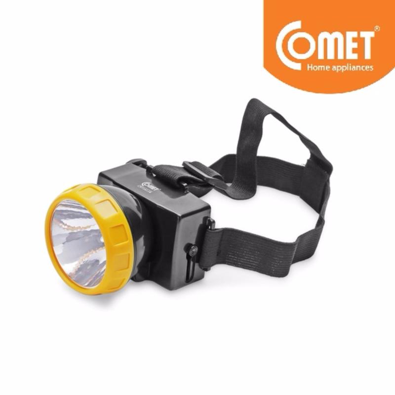 Bảng giá Mua Đèn pin sạc đội đầu led Comet CRT1611B (Vàng)