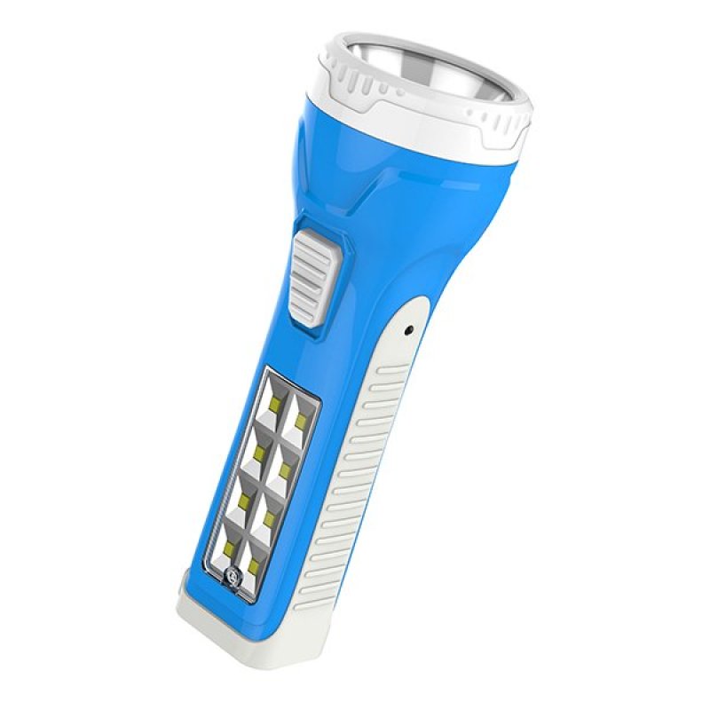 Bảng giá Đèn Pin sạc LED đa năng 2 trong 1 KM-8796 (Xanh)