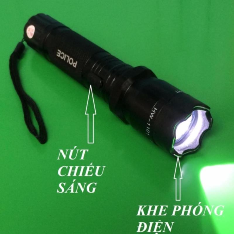 Bảng giá Mua Đèn pin siêu phòng vệ chuẩn Police (Đen)