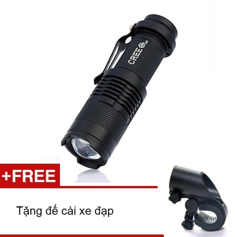 Bảng giá Đèn pin siêu sáng SK68 (Tặng đế cài xe đạp)