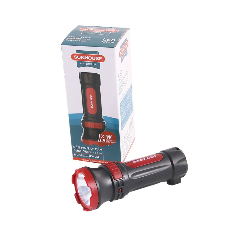 Bảng giá Đèn pin tay cầm Sunhouse SHE4052 cỡ nhỏ