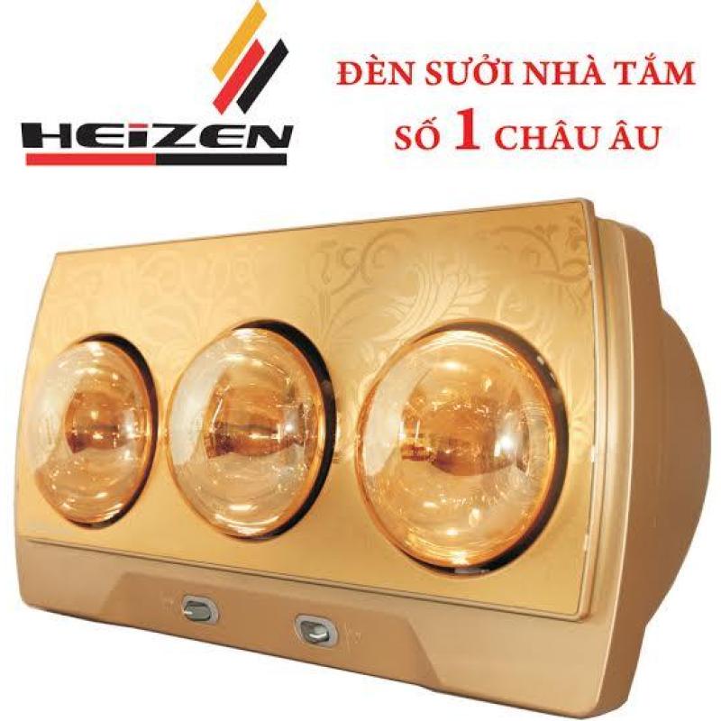 Bảng giá Mua Đèn sưởi nhà tắm Heizen 3 bóng HE-3B 825W (Gold)