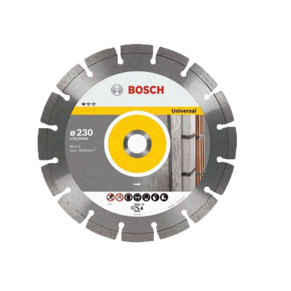 Đĩa cắt đa năng Bosch 2608602468 230 x 2.3 x 22.2mm (Xám)