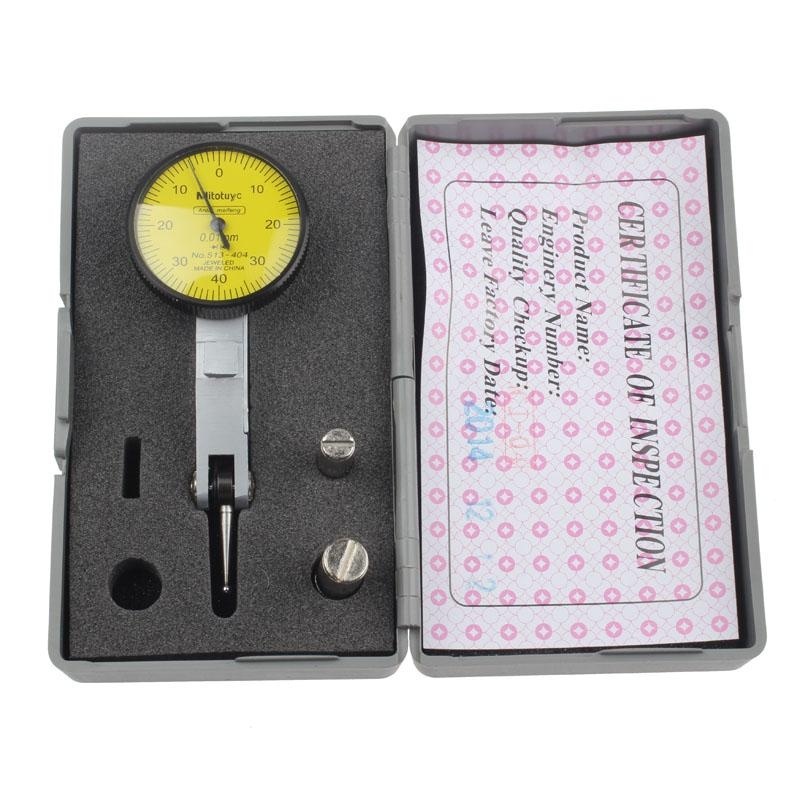 Bảng giá Dial Gauge Test Indicator Precision Metric with Dovetail Rails 0-40-0 0.01mm - intl