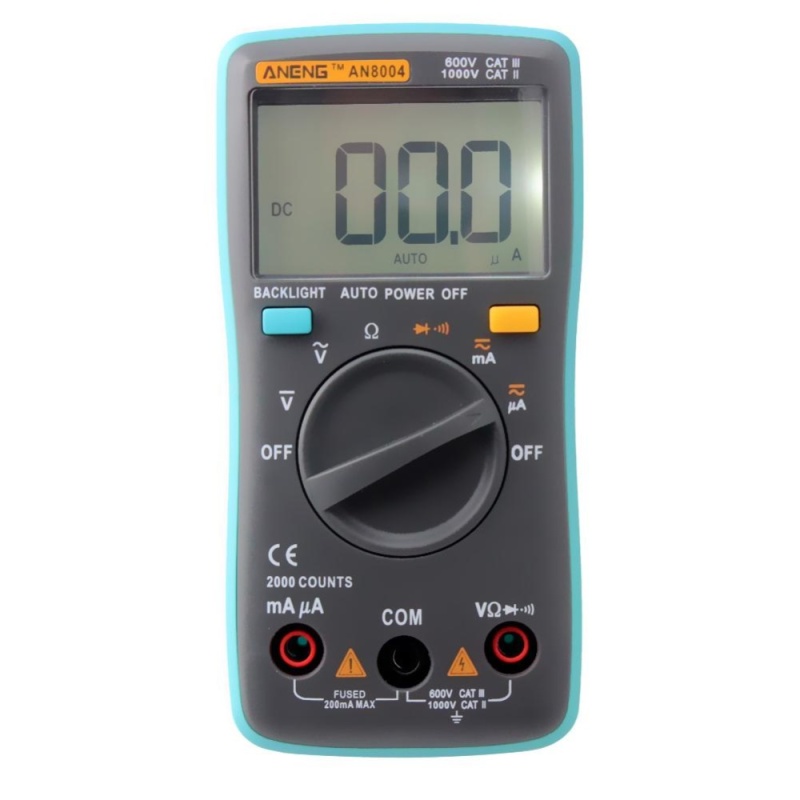 Bảng giá Digital Multimeter 2000 Counts Backlight AC/DC Ammeter Voltmeter
Ohm Meter - intl