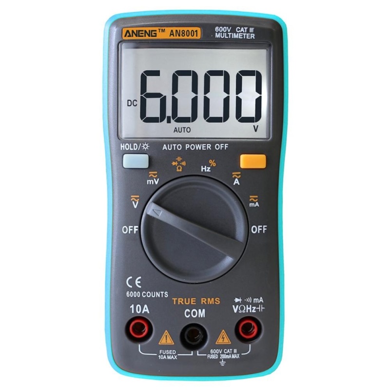 Bảng giá Digital Multimeter 6000 Counts Backlight AC/DC Ammeter Voltmeter
Ohm Meter - intl