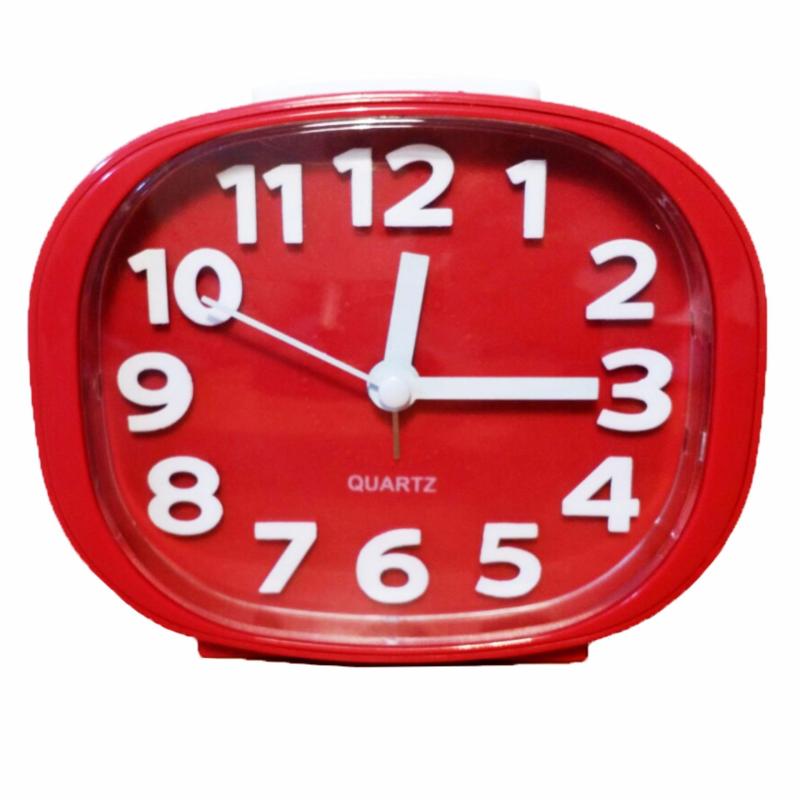 Nơi bán Đồng hồ báo thức có đèn Standard clock TI277 Đỏ đậm