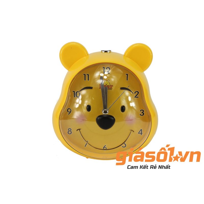 Nơi bán Đồng hồ báo thức để bàn hình con gấu AY19011 (Vàng)
