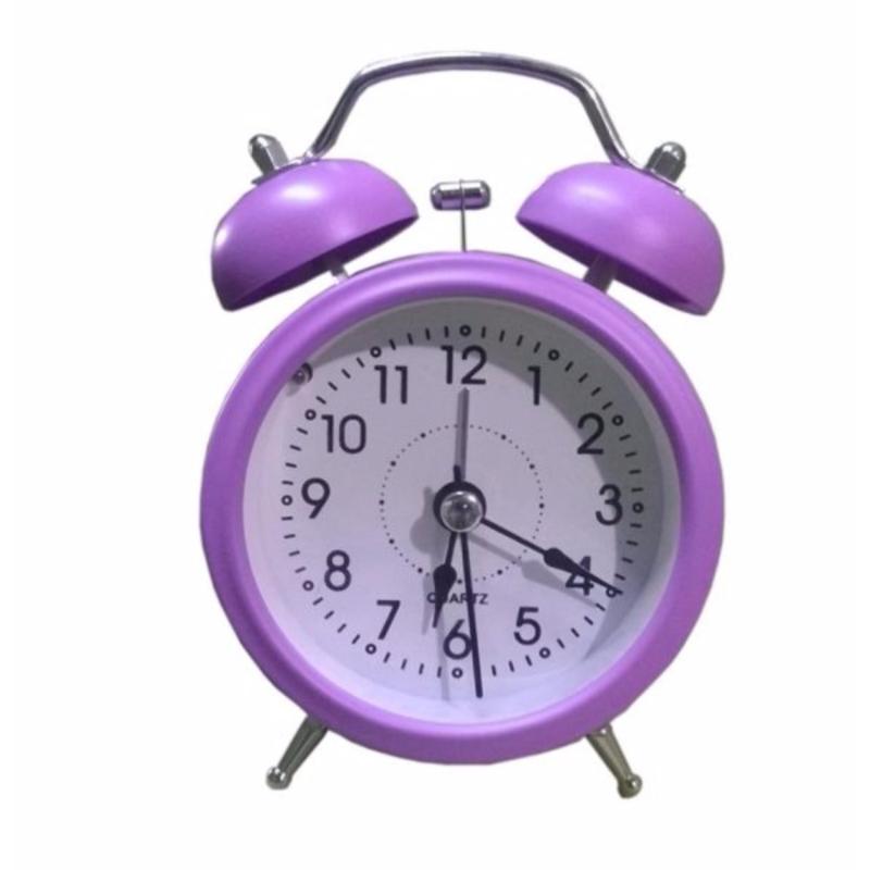 Nơi bán Đồng hồ báo thức để bàn Mini Alarm chuông to ( Tím )
