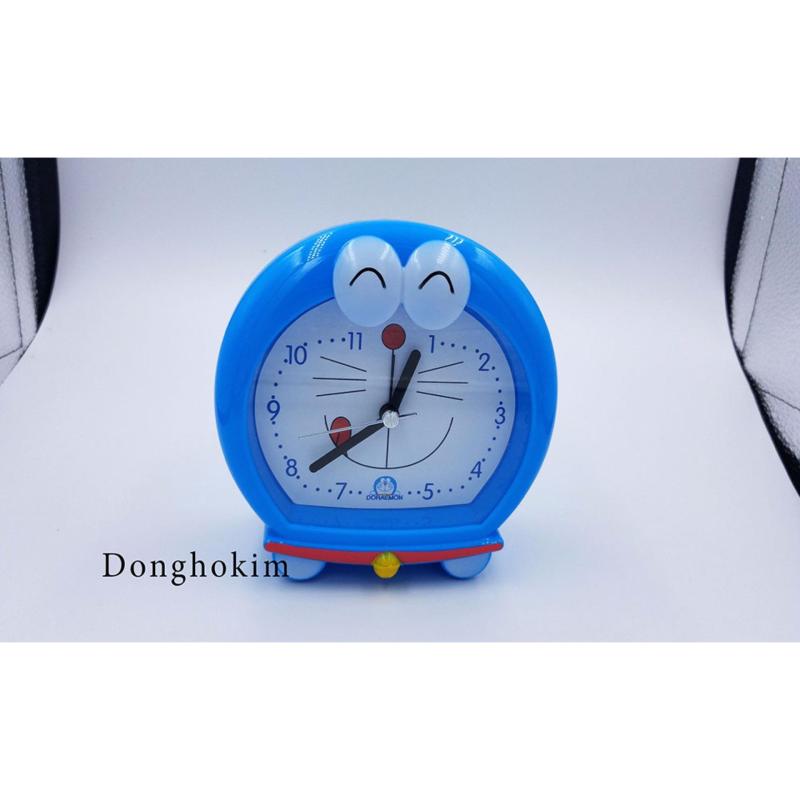Nơi bán Đồng hồ báo thức mặt Doremon dễ thương, đồng hồ báo thức chất lượng màu xanh dương