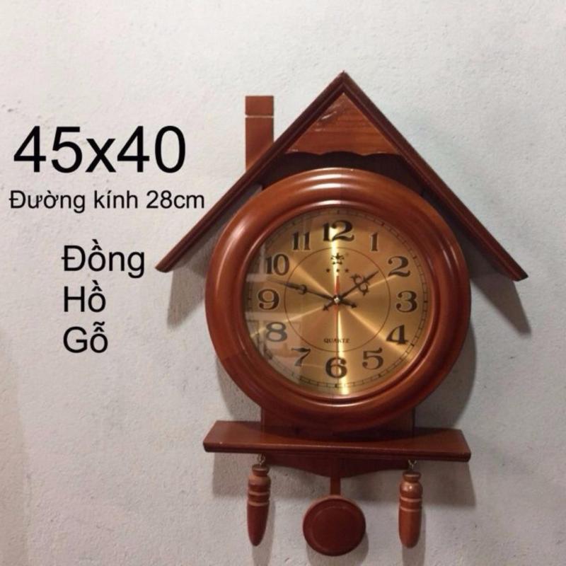 đồng hồ treo tường gỗ bán chạy