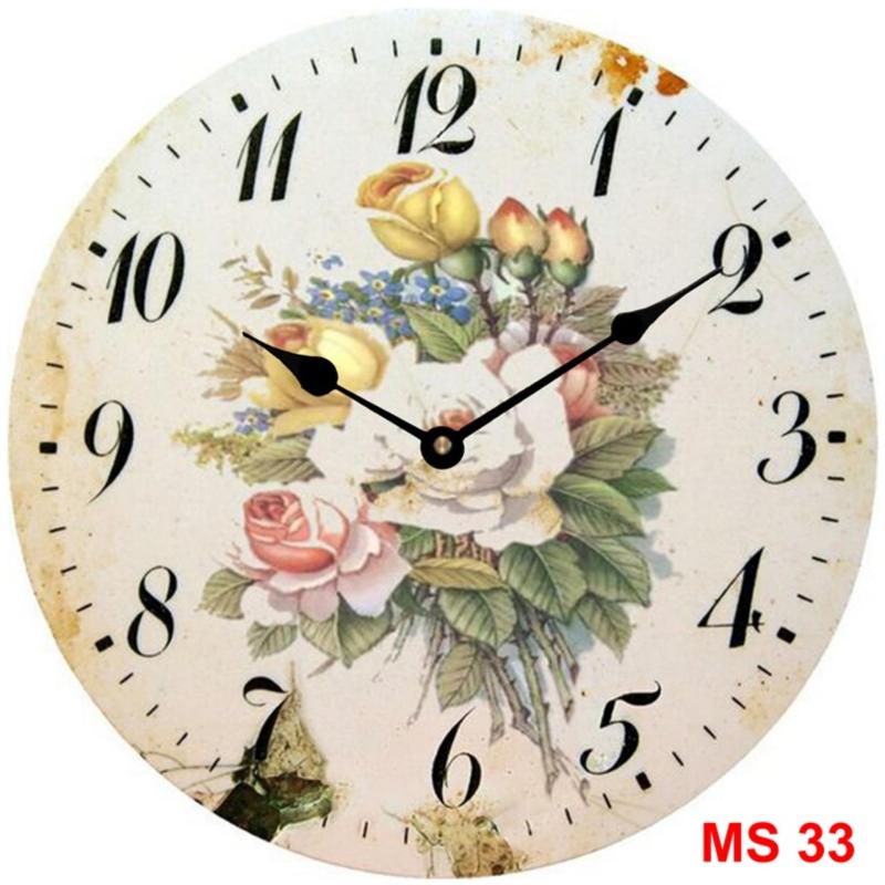 Nơi bán Đồng hồ treo tường phong cách cổ MS 33