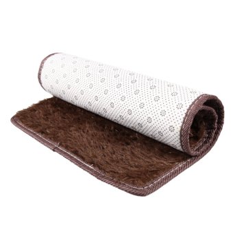 Fluffy Rugs Anti-Skid Shaggy Area Rug Dining Carpet Floor Mat Coffee .