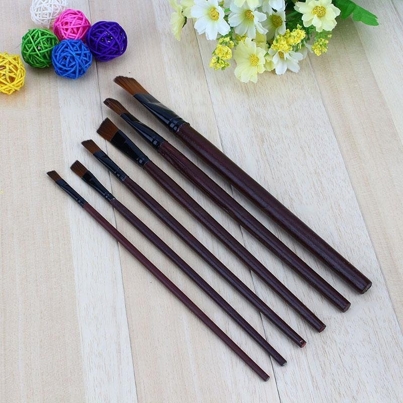 Mua High Quality Store New 6Pcs Nylon Acrylic Oil Paint Brushes For Art
Artist Supplies Watercolor Set Tool - intl