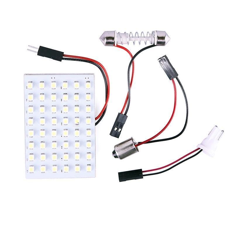 Bảng giá Mua High Quality Store New LED Panel Car Interior Light Bulb Adapter
Pure White - intl