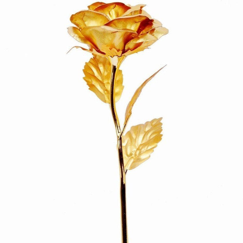 Hoa hồng mạ vàng 24k (Vàng)