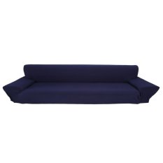Đồ Nội Thất gia đình Ghế Loveseat Sofa 4 Ghế Dài Co Giãn Bảo Vệ Bao Bọc (Xanh Dương)-quốc tế