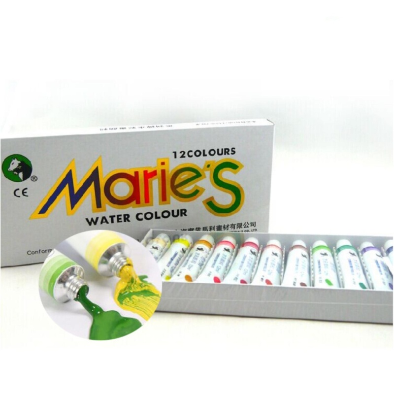 Mua Hộp màu nước 12 màu cơ bản AA673