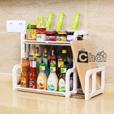 Kệ Nhà Bếp Đa Năng Kiểu Chữ B Có Khay Để Thớt