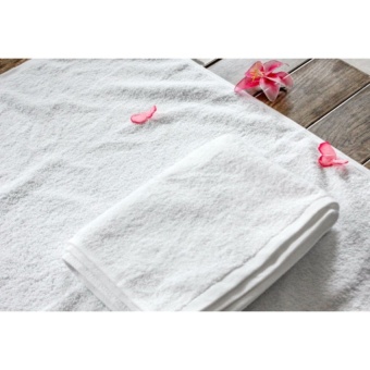 Khăn tắm cotton cao cấp BHOME loại lớn 65x135cm ( Trắng)