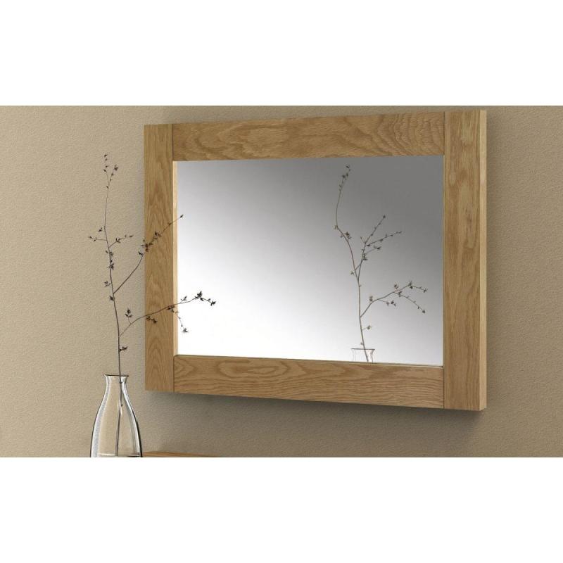 Khung Gương Kính gỗ sồi Mỹ 70x90