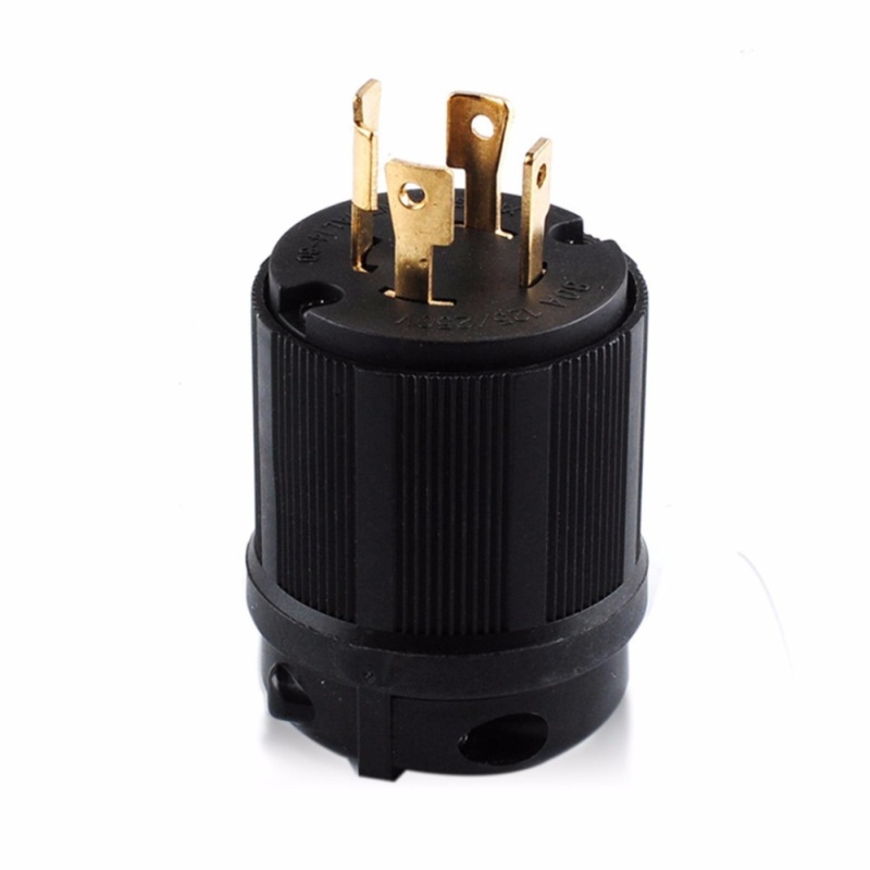 Bảng giá Mua L14-30 Male Plug Locking, Ground 30A 125/250v (L14-30P) - UL Approved - intl
