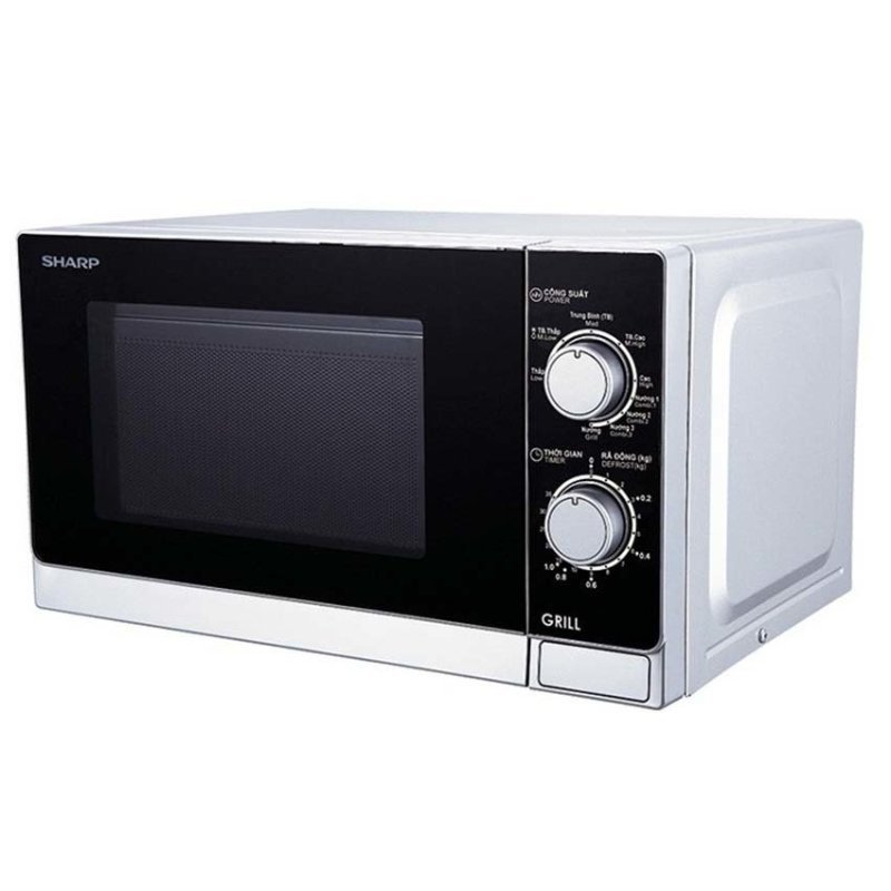 Lò vi sóng Sharp R-G222VN-S bạc 20L (Bạc)