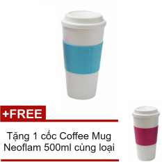 Giá Ly giữ nhiệt Coffee Mug Neoflam (Xanh dương) + Tặng 1 cốc CoffeeMug Neoflam (Hồng)